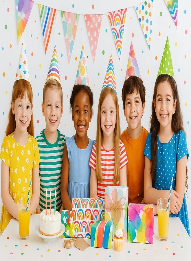 cozi ورق تغليف هدايا كوزي - 6 ورقات مطوية بشكل مسطح للحفلات، وأعياد الميلاد، وحفلات الزفاف، وعيد الميلاد، وحفلات استقبال المولود - 19.7 بوصة × 27.5 بوصة لكل ورقة - Image 4